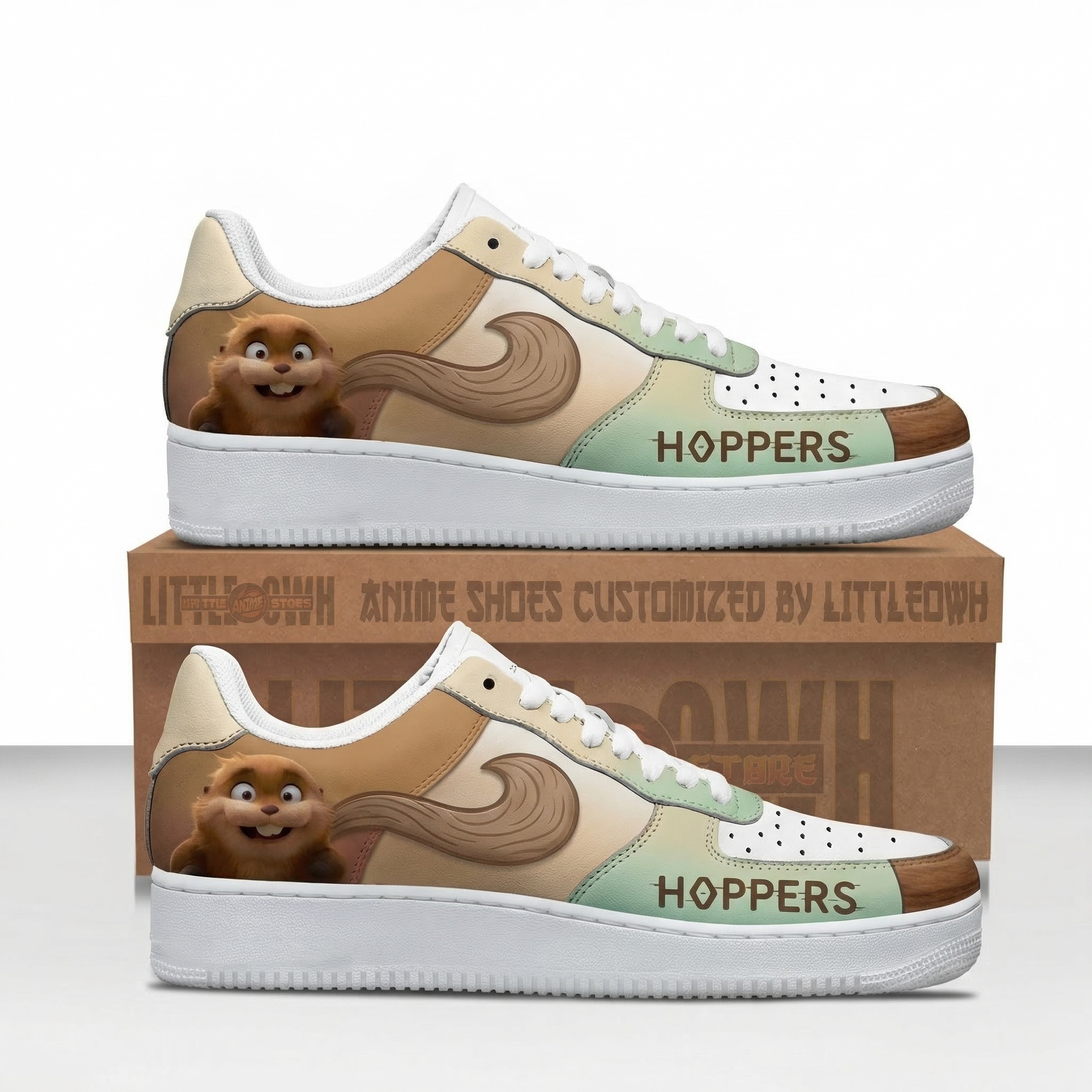 Mabel Hoppers Pixar Custom AF1 Sneakers 1 Mabel Hoppers Pixar Custom AF1 Sneakers