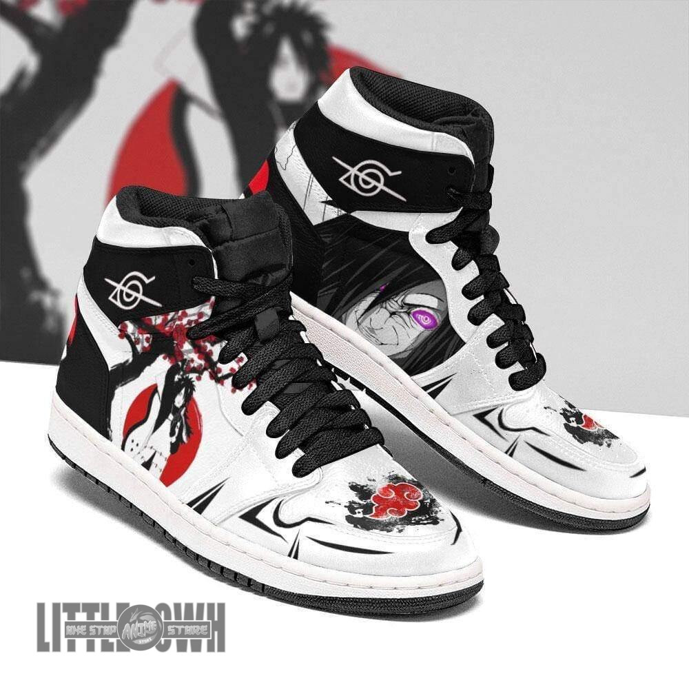 Madara Uchiha Shoes Custom Anime NRT Boot Sneakers 2 Madara Uchiha Shoes Custom Anime NRT Boot Sneakers - Image 2