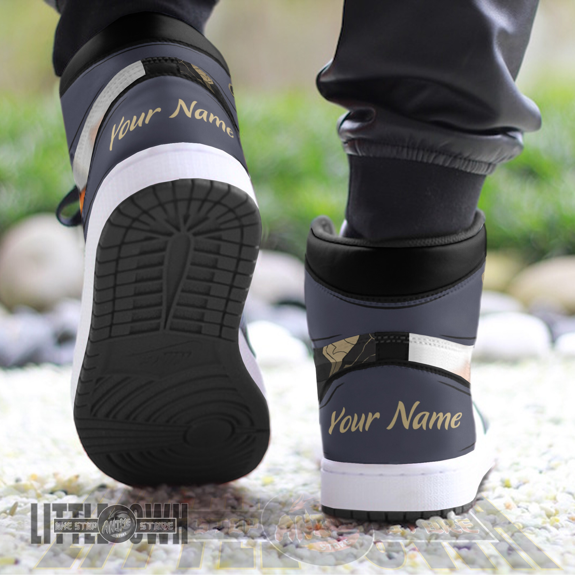 Alternative view of Magna Swing Persionalized Shoes Black Clover Anime Boot Sneakers