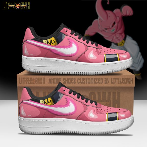 Majin Buu Anime Sneakers - Custom DGB AF1 Shoes