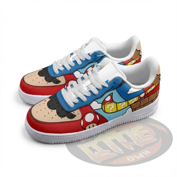 mario bross games custom af1 sneakers ofpgg