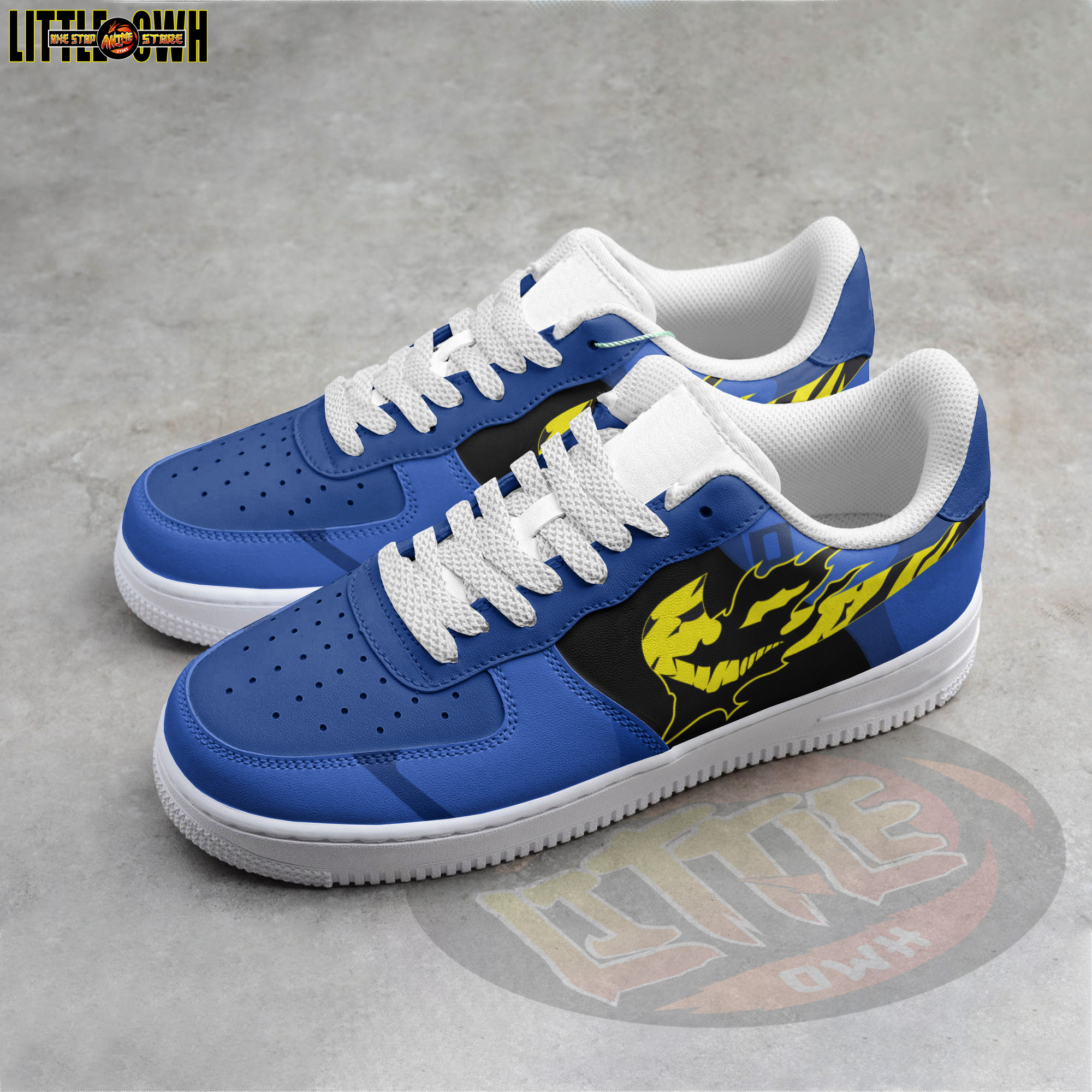 Meguru Bachira Anime Sneakers - Custom Blue Lock AF1 Shoes 2 Meguru Bachira Anime Sneakers - Custom Blue Lock AF1 Shoes - Image 2