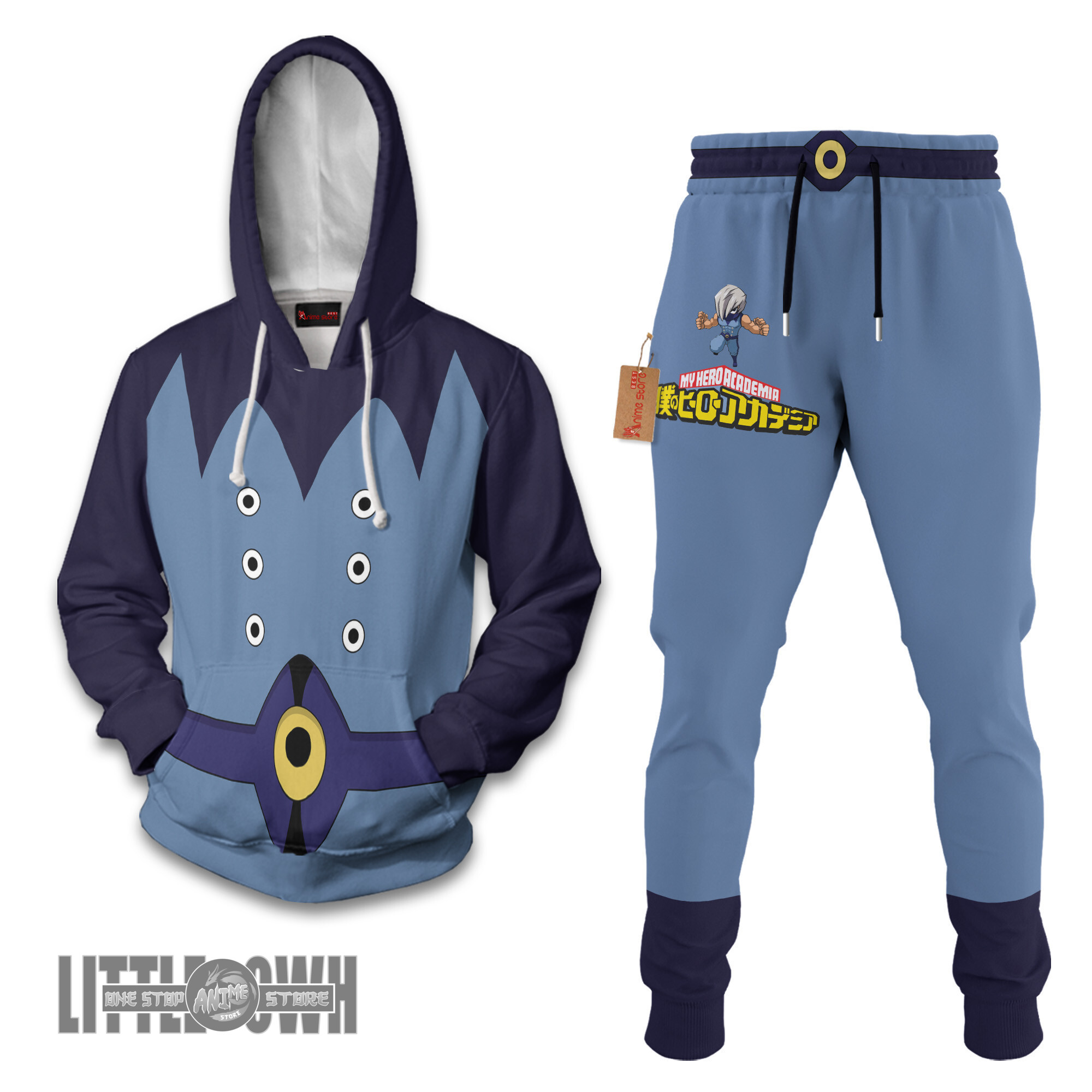Mezo Shoji My Hero Academia Hoodie And Jogger Set Anime Clothes
