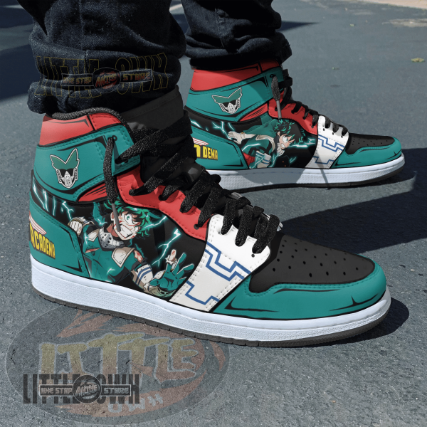 MHA Deku Shoes Custom Anime Boot Sneakers