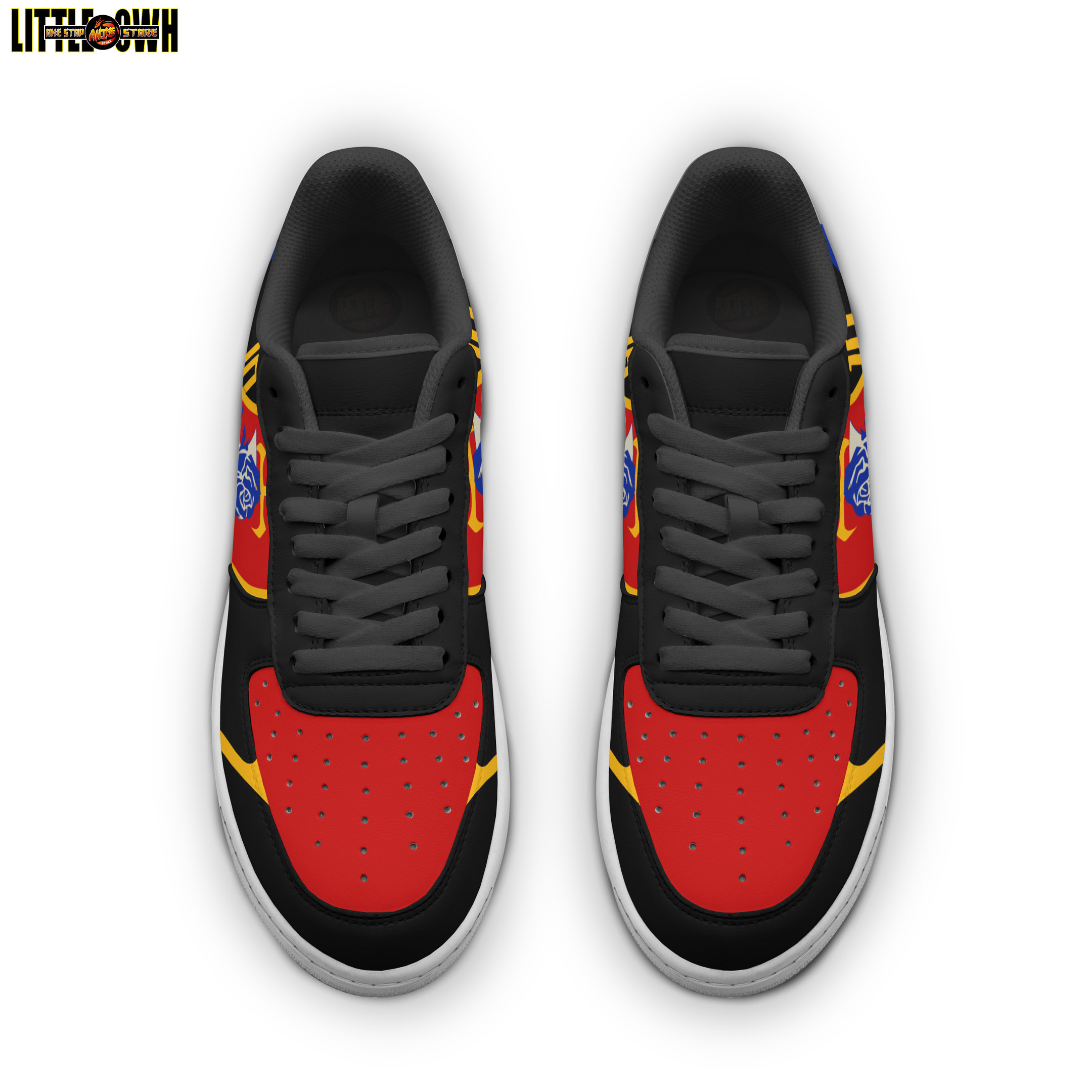 Michael Kaiser Anime Sneakers - Custom Blue Lock AF1 Shoes 3 Michael Kaiser Anime Sneakers - Custom Blue Lock AF1 Shoes - Image 3
