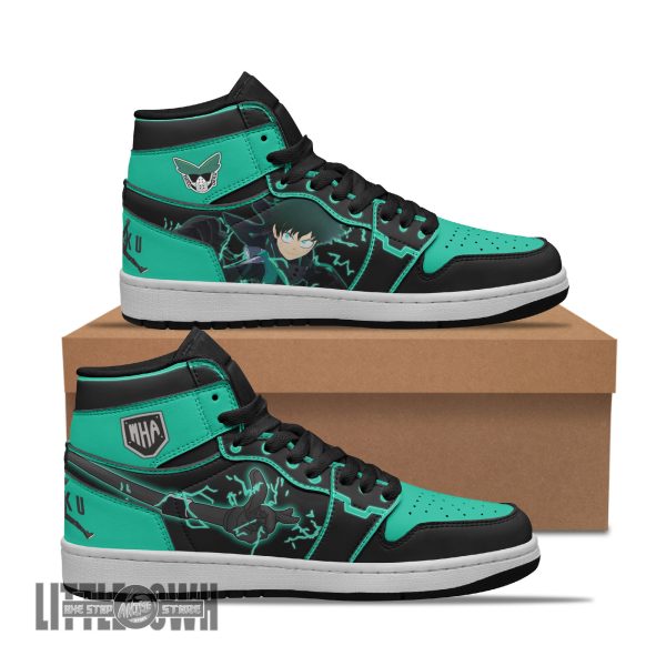 Midoriya Deku MHA Musketeers Custom Anime Boot Sneakers