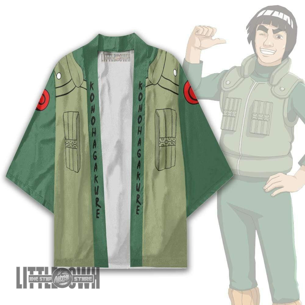Might Guy Nrt Cloak Anime Robe Kimono Cardigans Unisex Outfits
