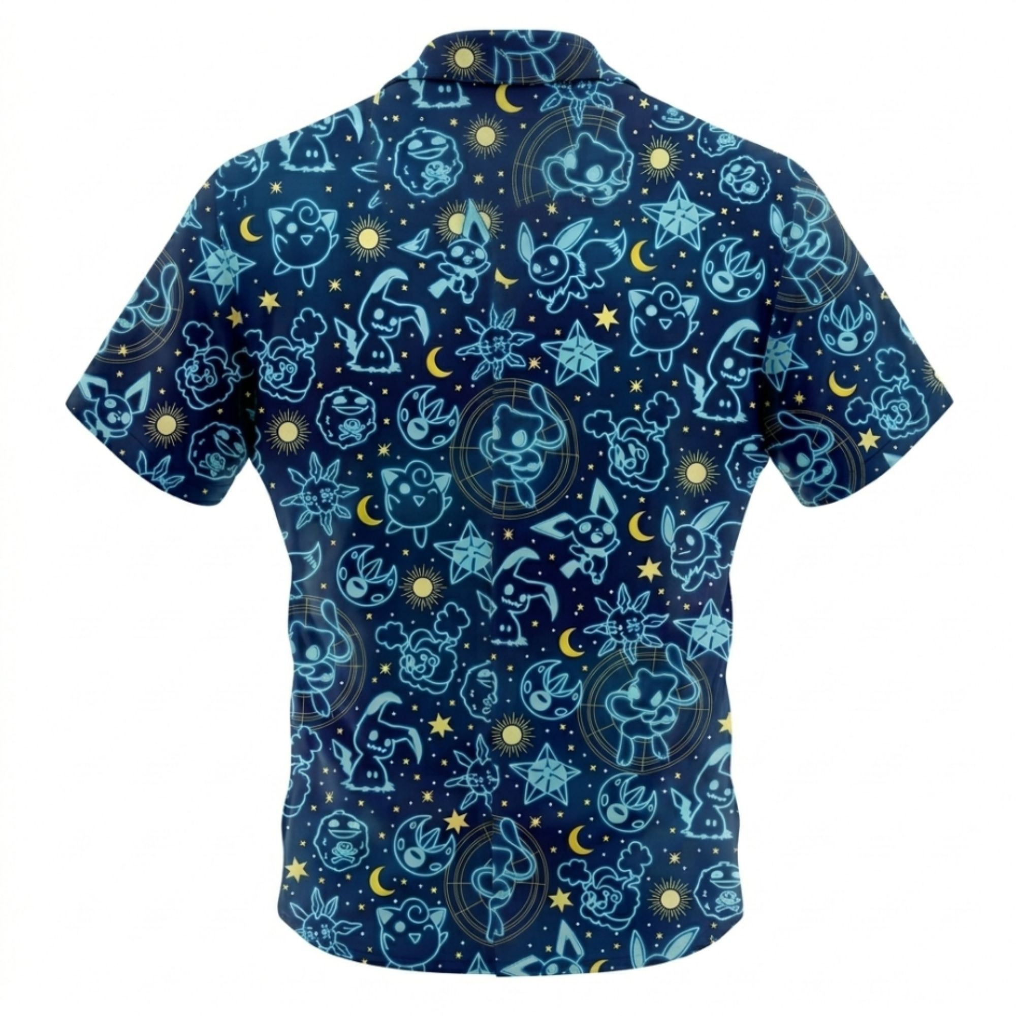 Mimikyu Jigglypuff Anime Hawaiian Shirt 3 Mimikyu Jigglypuff Anime Hawaiian Shirt - Image 3