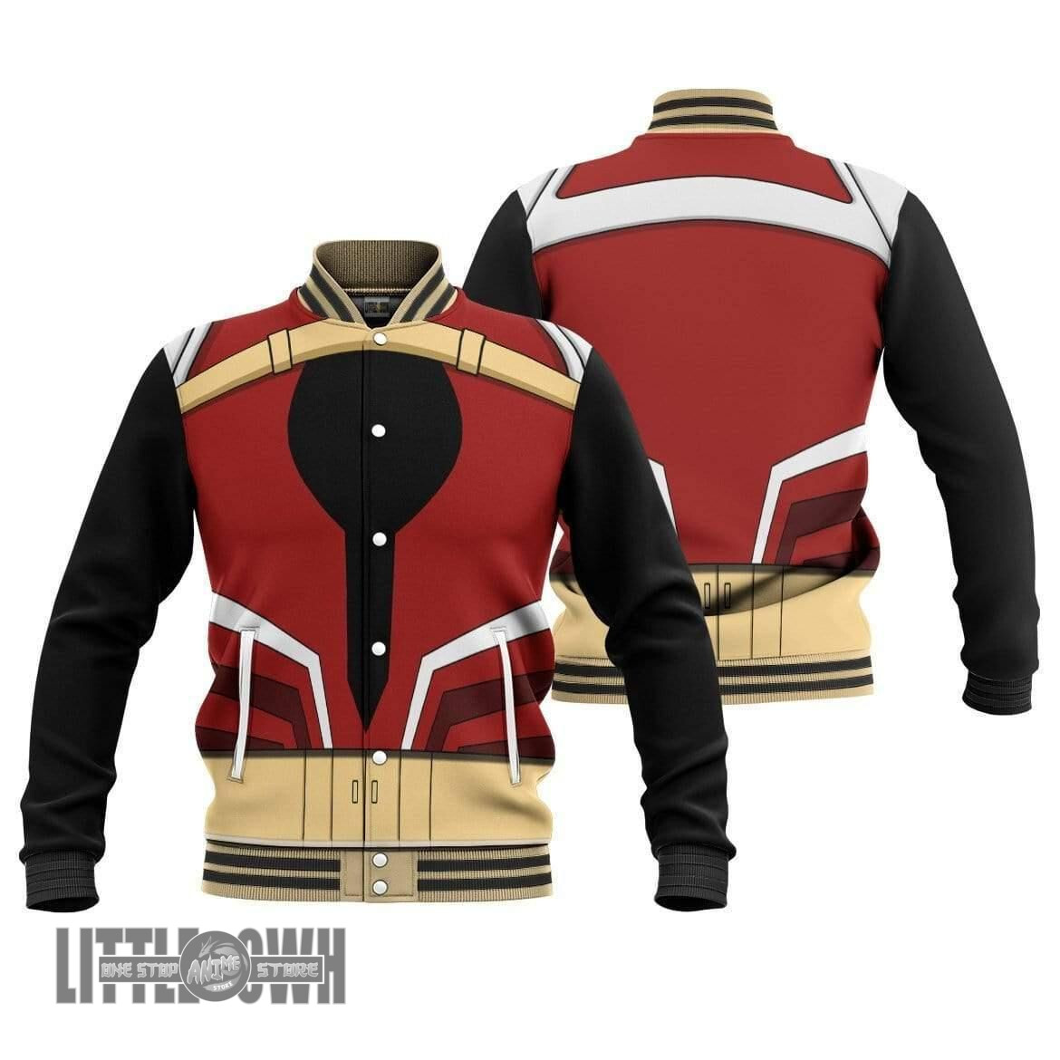 Momo Yaoyorozu Cosplay Costume My Hero Academia Baseball Jacket MHA Clothes Anime Unisex Casual 3D All Over Printed
