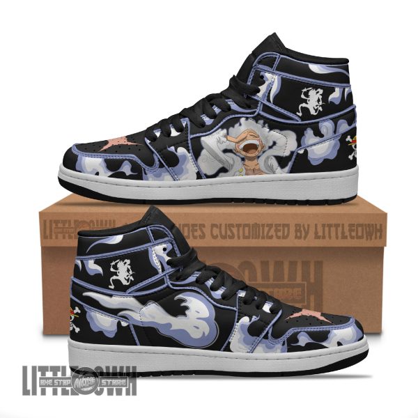 Monkey D. Luffy Gear 5 Custom Shoes OP Anime Boot Sneakers