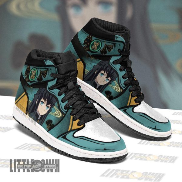 muichiro tokito boot sneakers custom kny anime shoes qbnvm