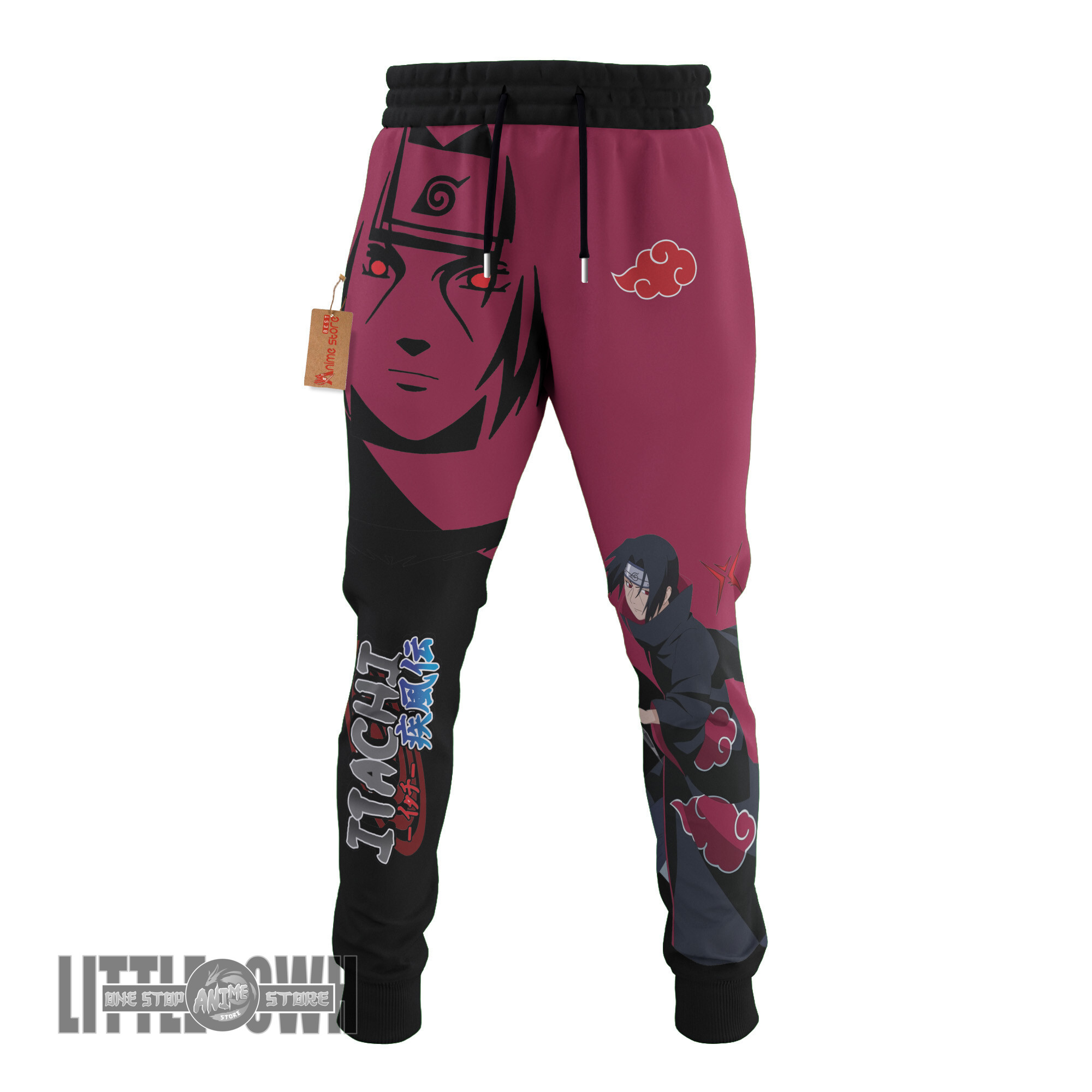 Naruto Joggers Custom Itachi Uchiha Anime Sweatpants