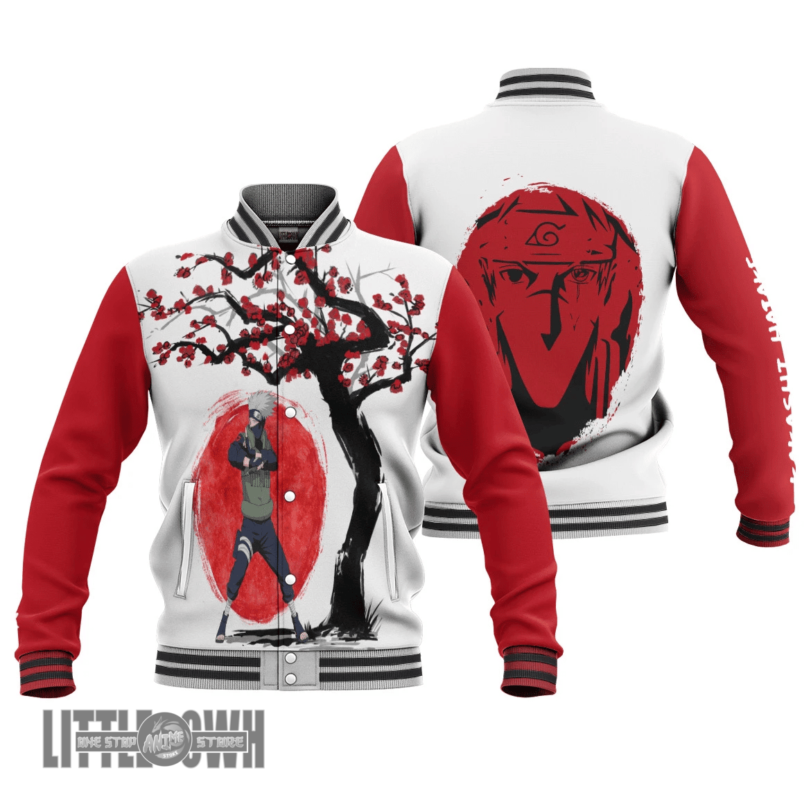 Naruto Kakashi Hatake Baseball Jacket Naruto Outfits Anime Clothes Ninja Under The Sun