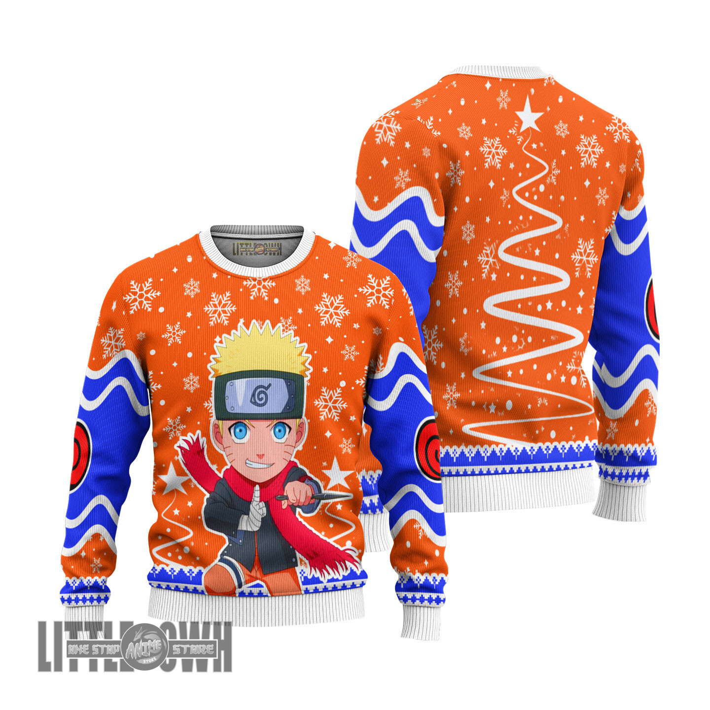 Naruto Uzumaki Naruto Anime Christmas Ugly Sweater Anime Xmas Gift Ideas