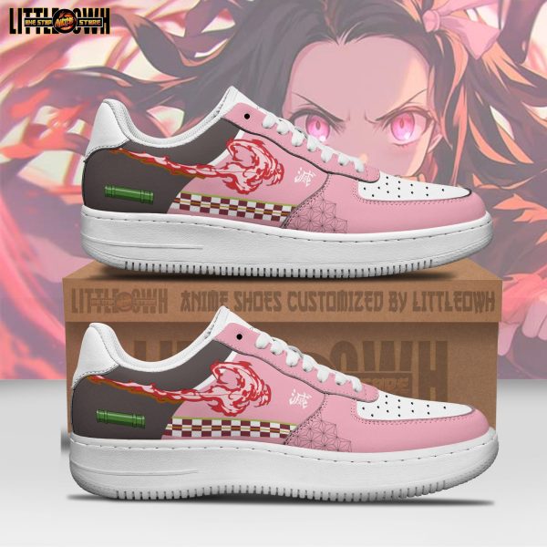 Nezuko Anime Sneakers Custom Greatest Ability Demon Slayer Anime Shoes