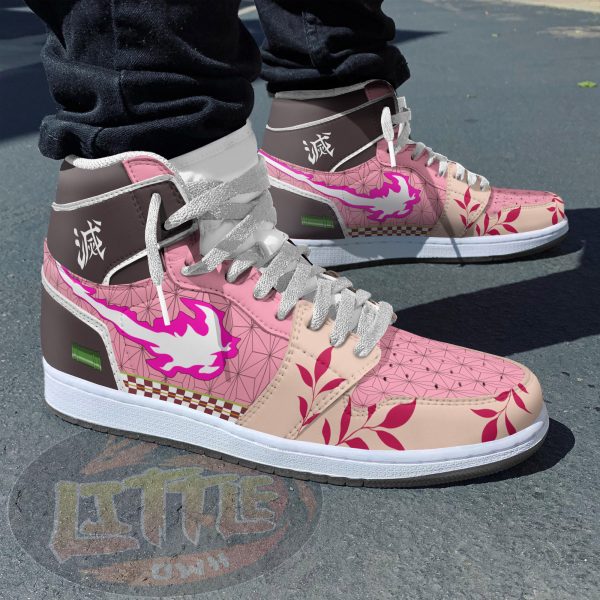 Nezuko Kamado Blood KNY JD1s Sneakers 5 nezuko kamado blood kny jd1s sneakers ywia3
