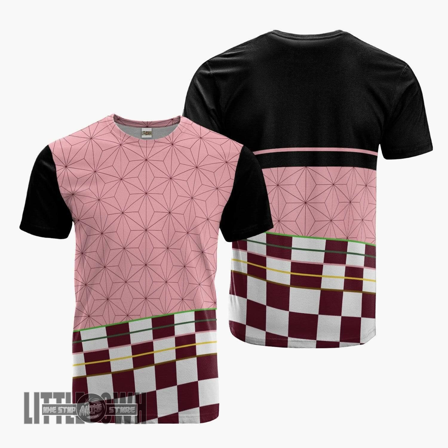 Nezuko Kamado T Shirt KNY Clothes Anime Merch Casual Cosplay Costume