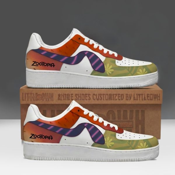 Nick Wilde Zootopia Custom AF1 Sneakers