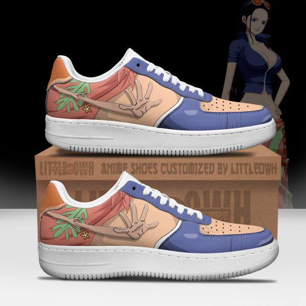 Nico Robin Anime Sneakers - Custom OP AF1 Shoes