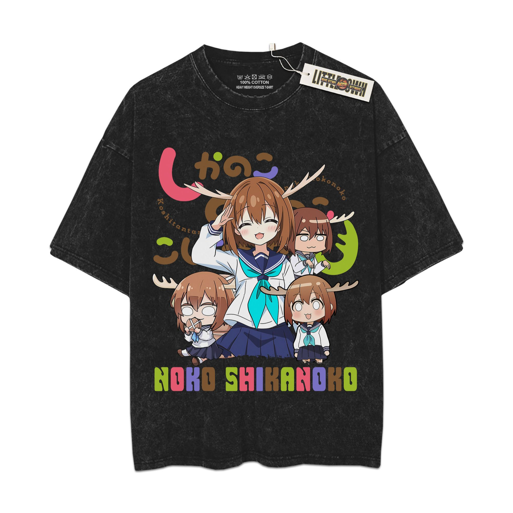 Noko Vintage Shirt My Dear Friend Nokotan Oversized Washed Tees - Custom Anime Tee