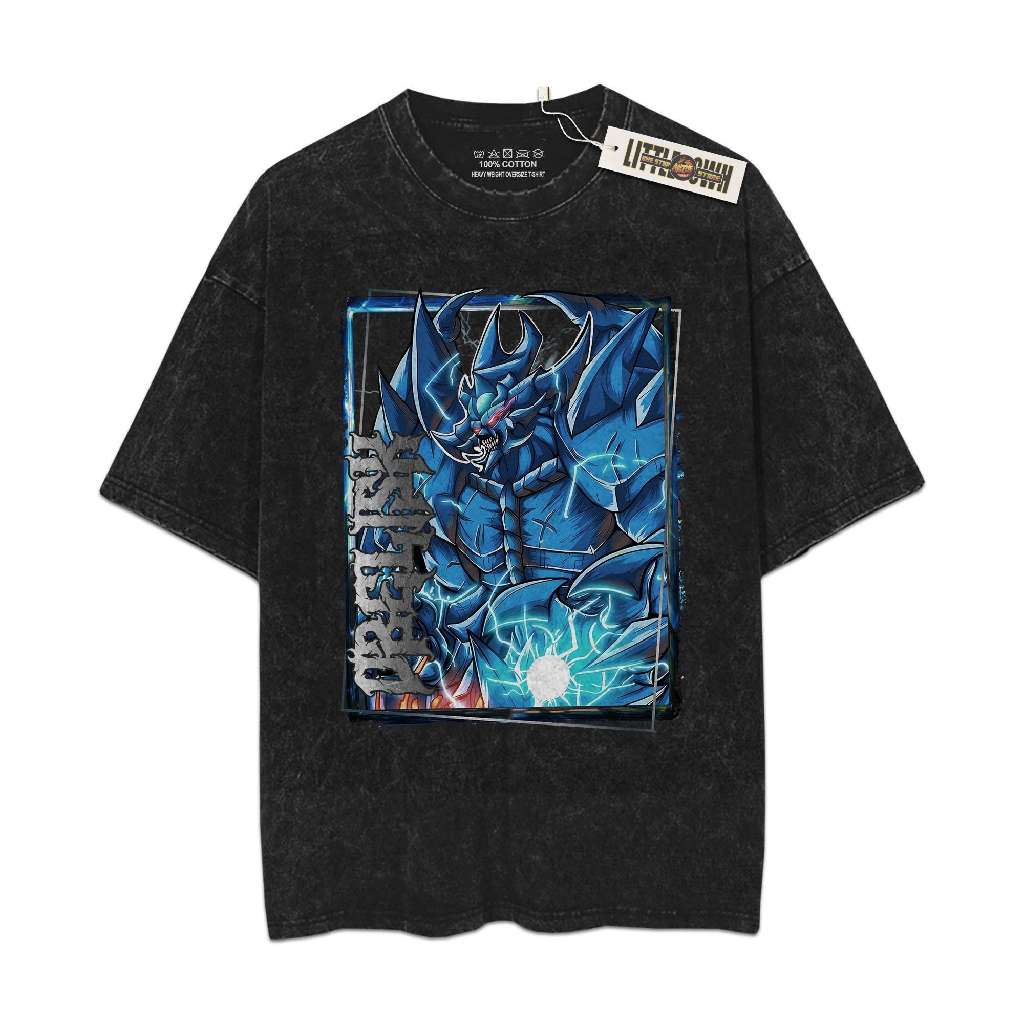 Obelisk Vintage Shirt YGO Oversized Washed Tees - Custom Anime Tee