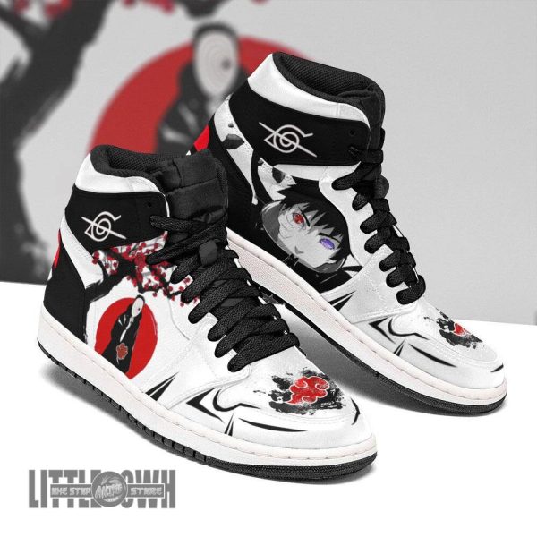 Alternative view of Obito Uchiha Shoes Custom Anime NRT Boot Sneakers