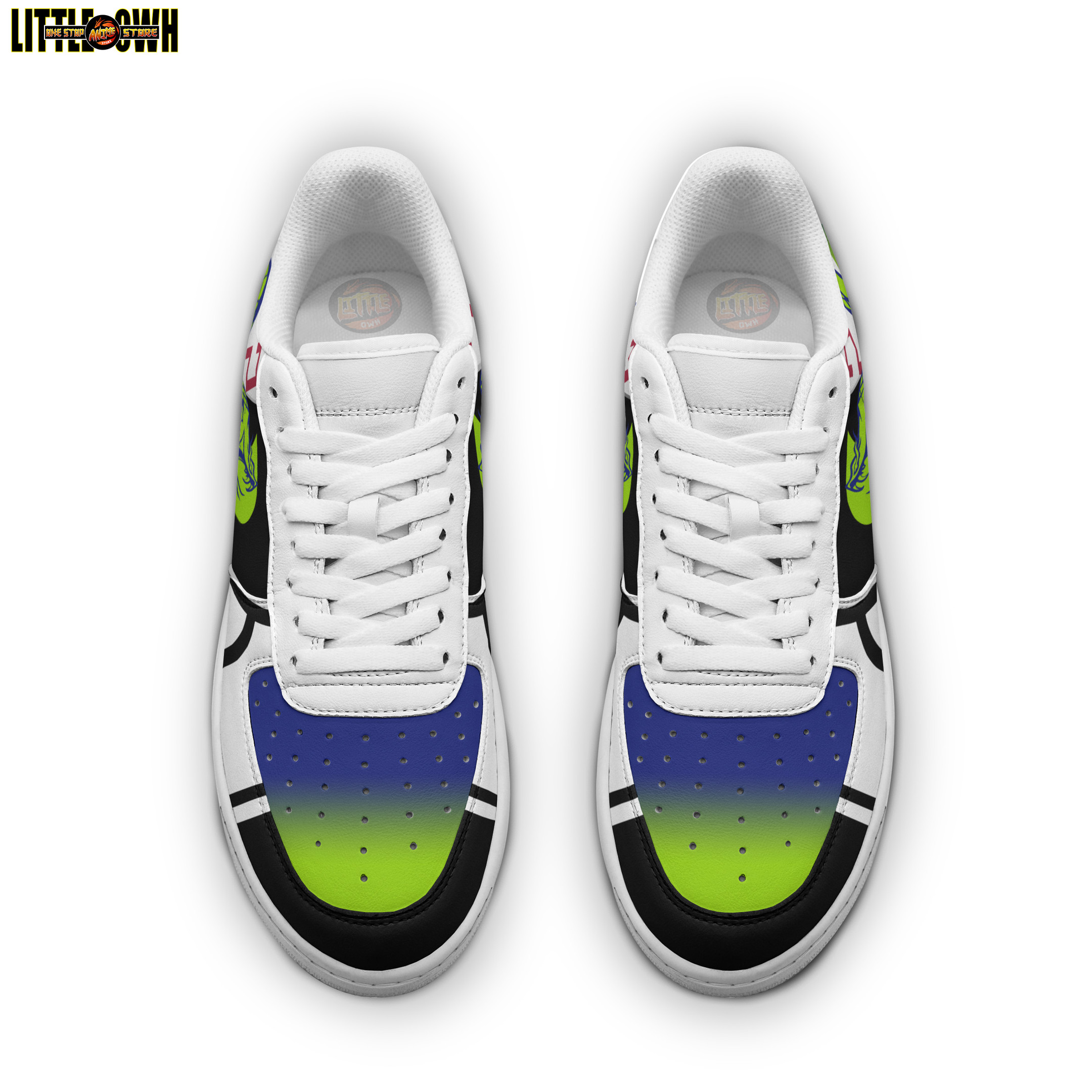 Oliver Aiku Anime Sneakers - Custom Blue Lock AF1 Shoes 3 Oliver Aiku Anime Sneakers - Custom Blue Lock AF1 Shoes - Image 3
