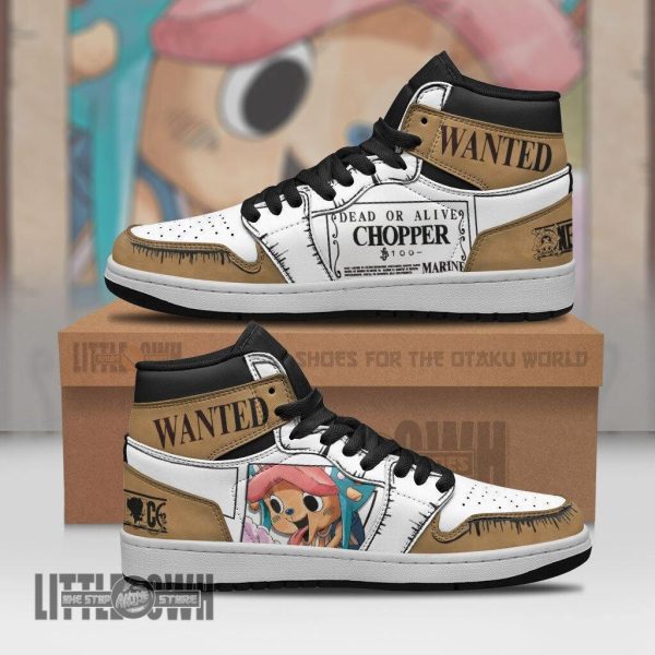 OP Shoes Tony Chopper Wanted Sneakers Custom Anime Boot Sneakers