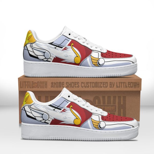 Pegasus Seiya Anime Sneakers - Custom Saint Seiya AF1 Shoes