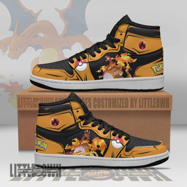 PKM Charizard Shoes Custom Anime Boot Sneakers