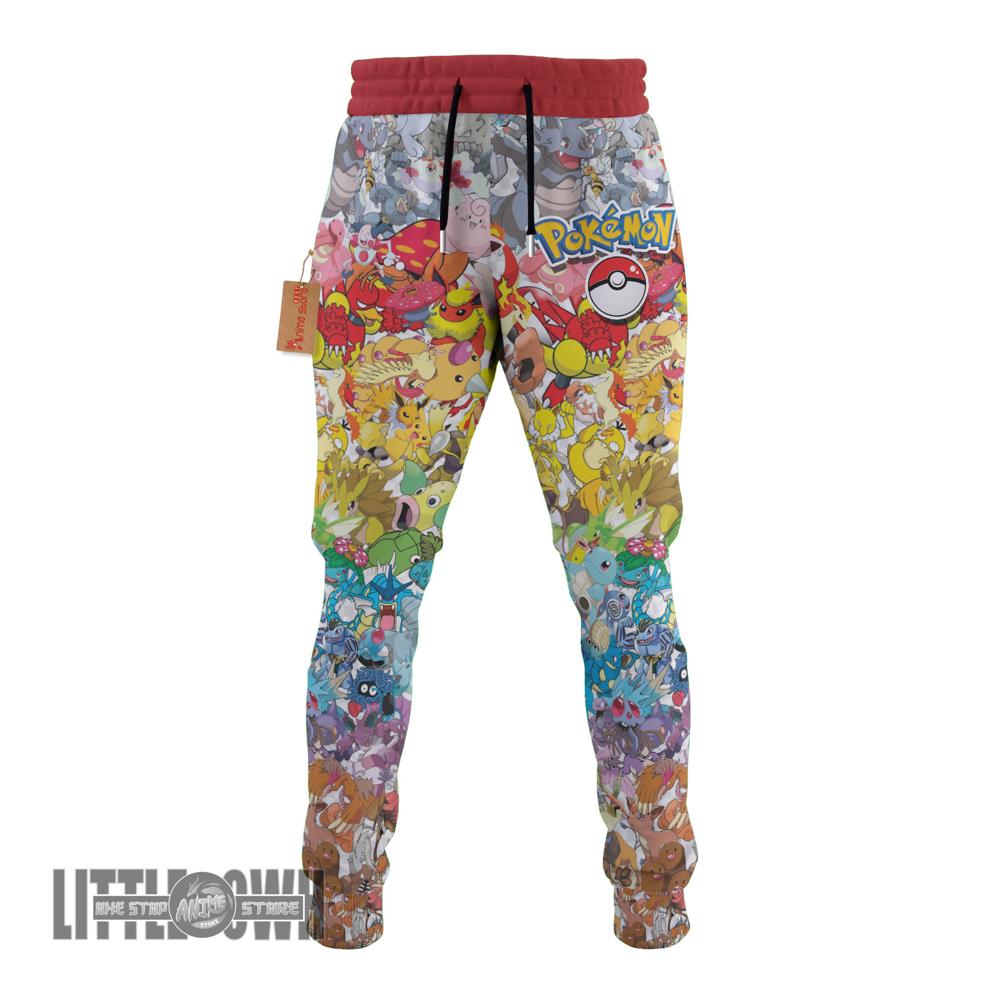 Pokemon Joggers Custom Main Character Anime Sweatpants