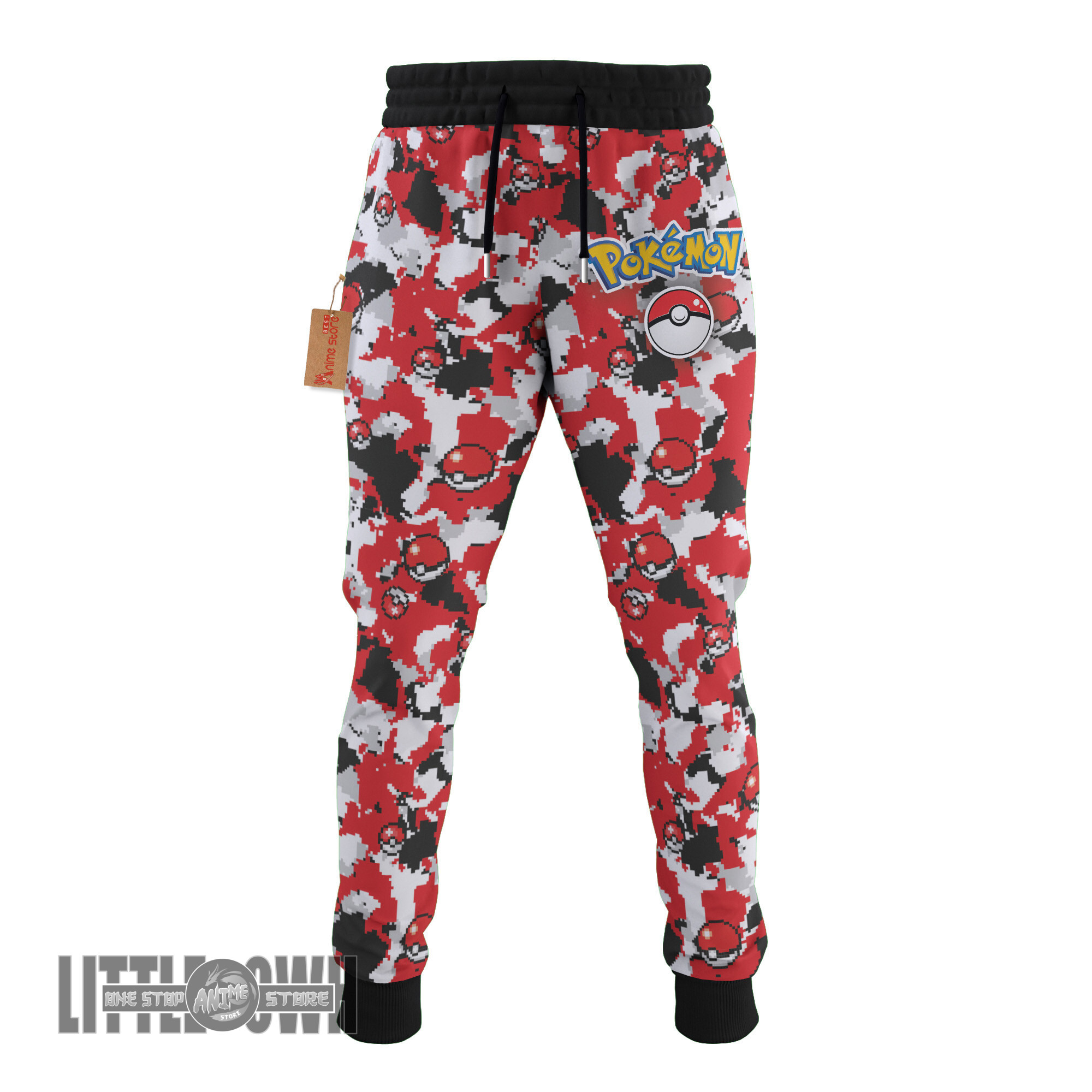 Pokemon Joggers Custom Pokemon Ball Anime Sweatpants