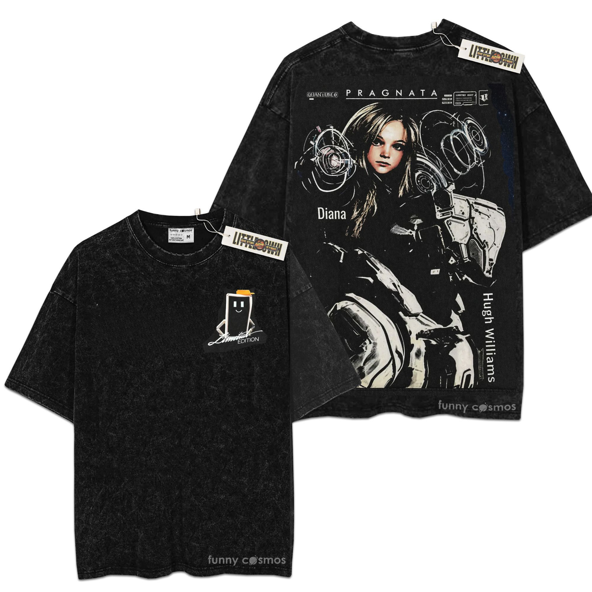 Pragmata Diana Oversized Washed Tee