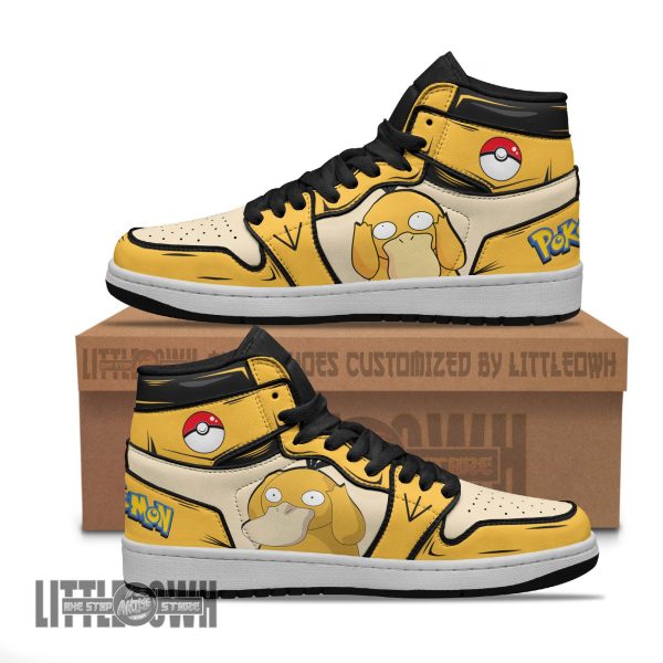Psyduck Pokemon Custom Anime Boot Sneakers