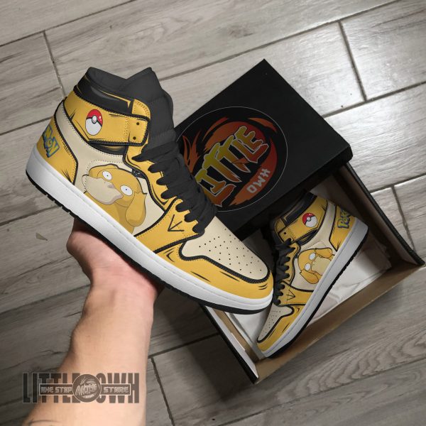 Alternative view of Psyduck Pokemon Custom Anime Boot Sneakers