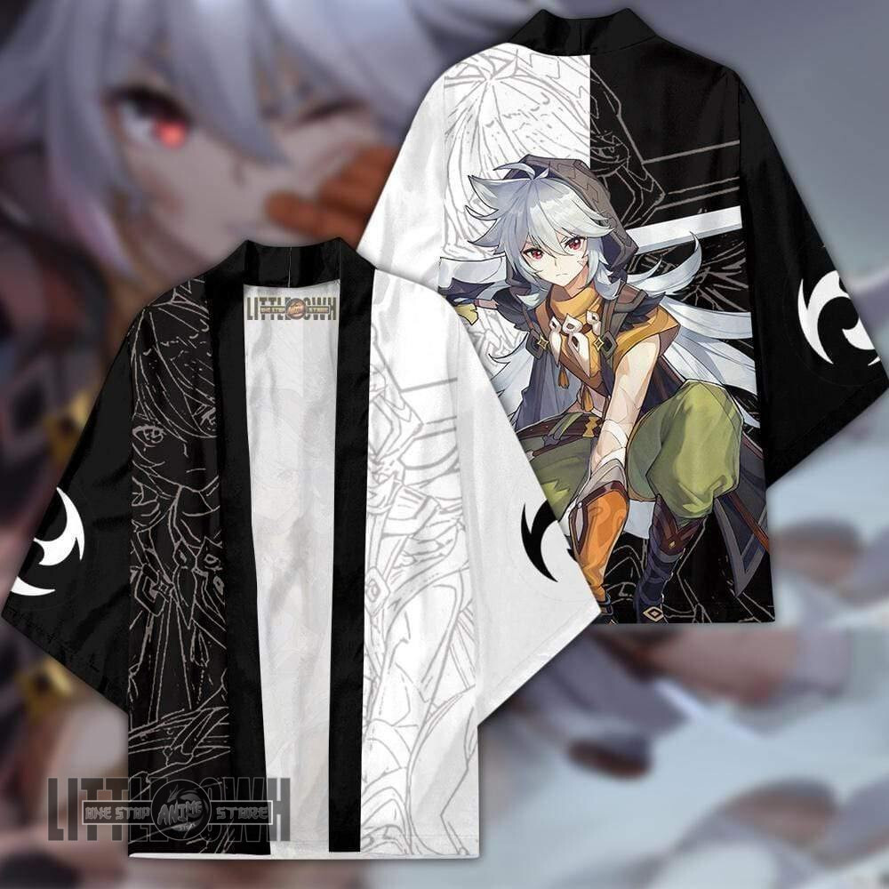 Razor Genshin Impact Cloak Anime Robe Kimono Cardigans Unisex Outfits