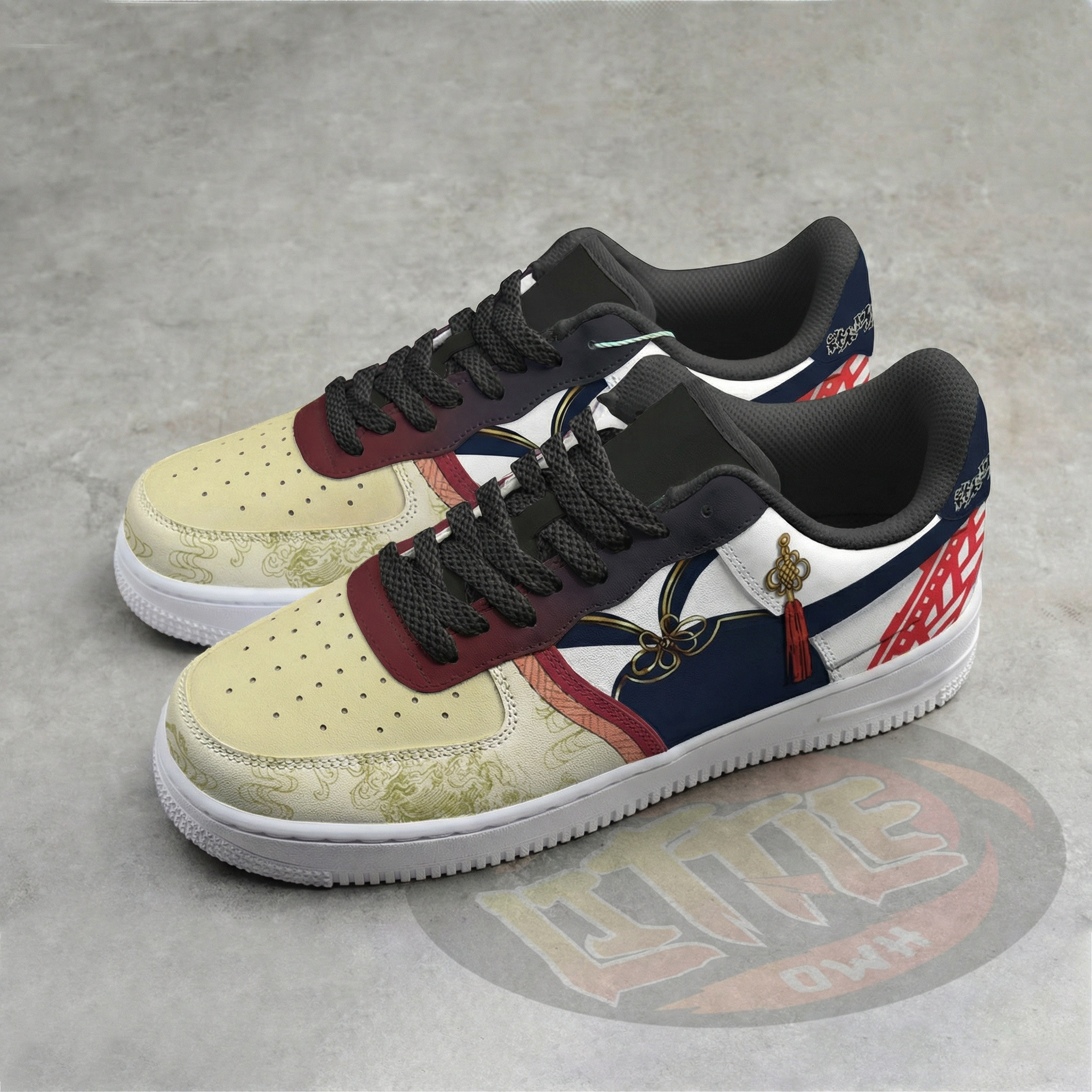 Record of Ragnarok Qin Shi Huang Anime Custom AF1 Sneakers 2 Record of Ragnarok Qin Shi Huang Anime Custom AF1 Sneakers - Image 2
