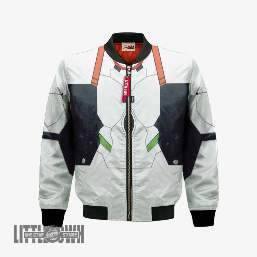 Rei Ayanami Bomber Jacket Custom Neon Genesis Evangelion Cosplay Costumes