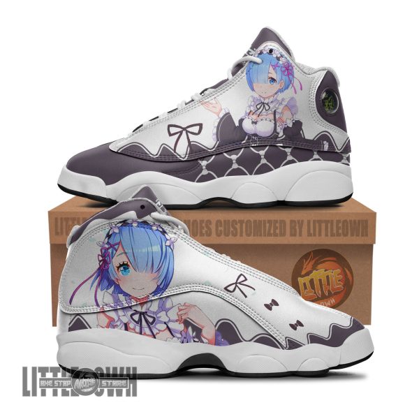 Rem Shoes Custom Re Zero Anime JD13 Sneakers