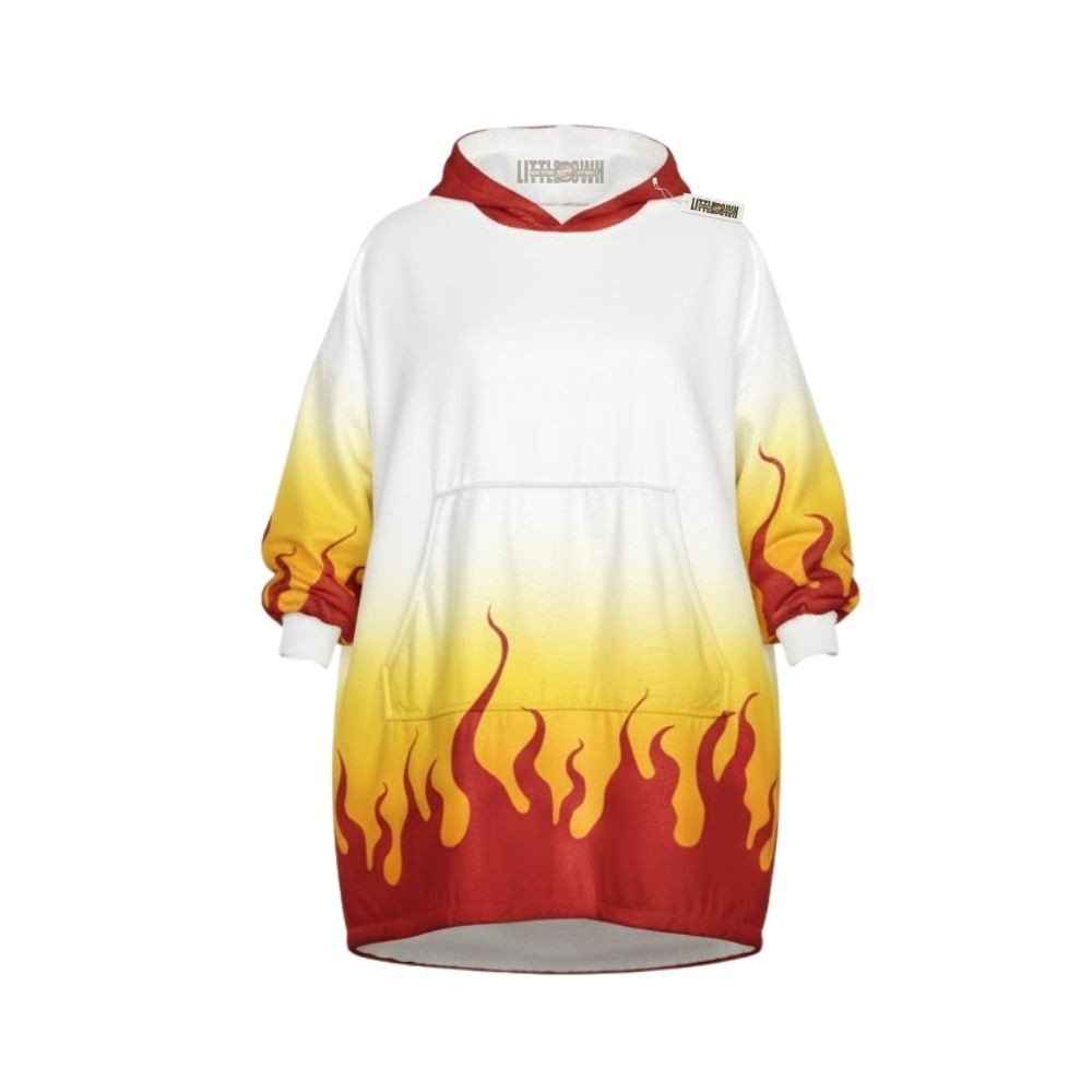 Rengoku KnY Blanket Hoodie
