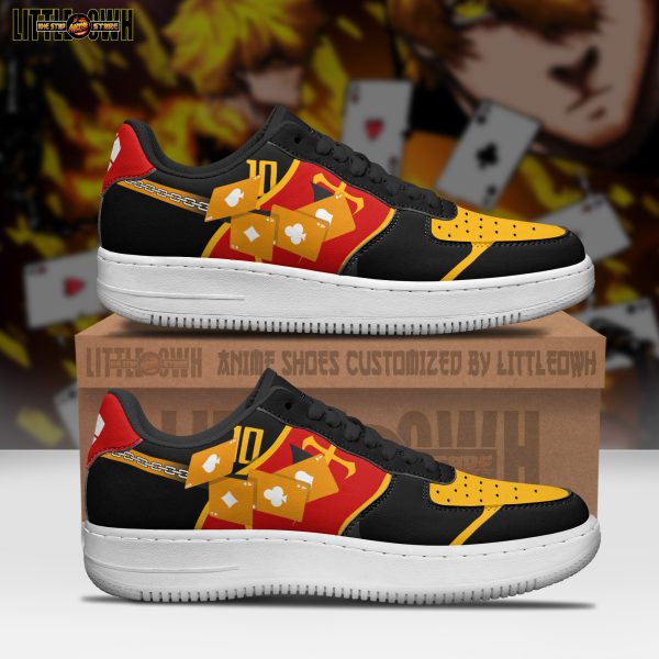 Rensuke Kunigami Anime Sneakers - Custom Blue Lock AF1 Shoes