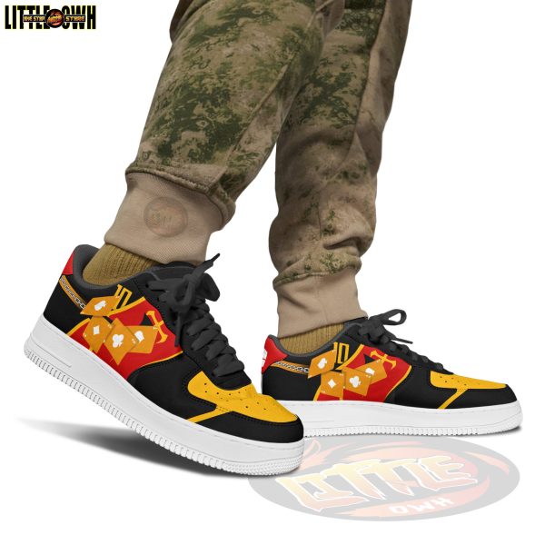 Rensuke Kunigami Anime Sneakers - Custom Blue Lock AF1 Shoes 7 rensuke kunigami anime sneakers custom blue lock af1 shoes m0omo