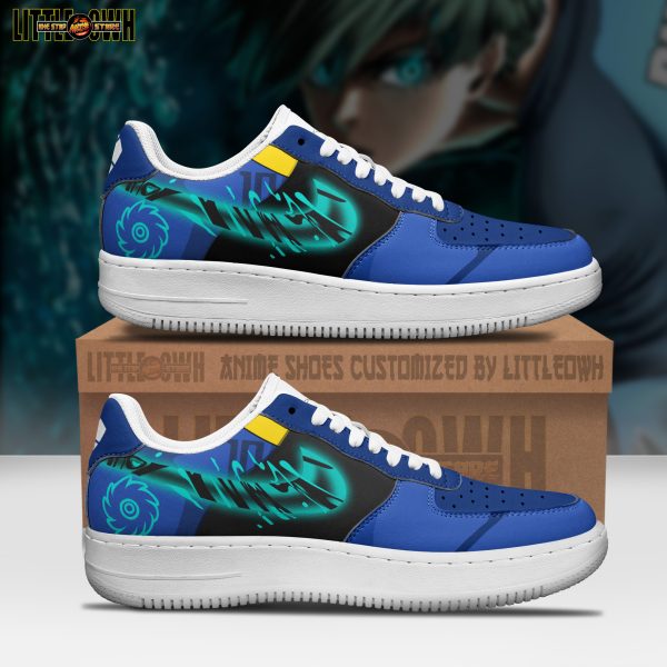 Rin Itoshi Anime Sneakers - Custom Blue Lock AF1 Shoes