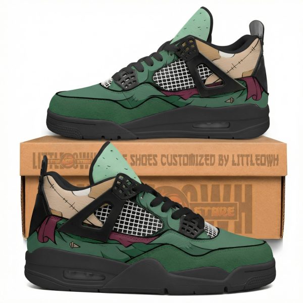Roronoa Zoro OP Custom J4 Sneakers