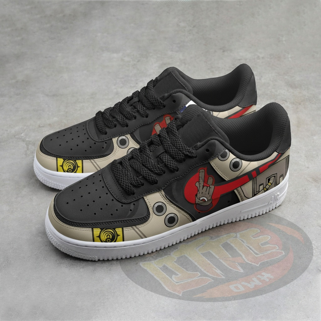 Rudo Gachiakuta Custom AF1 Sneakers 2 Rudo Gachiakuta Custom AF1 Sneakers - Image 2