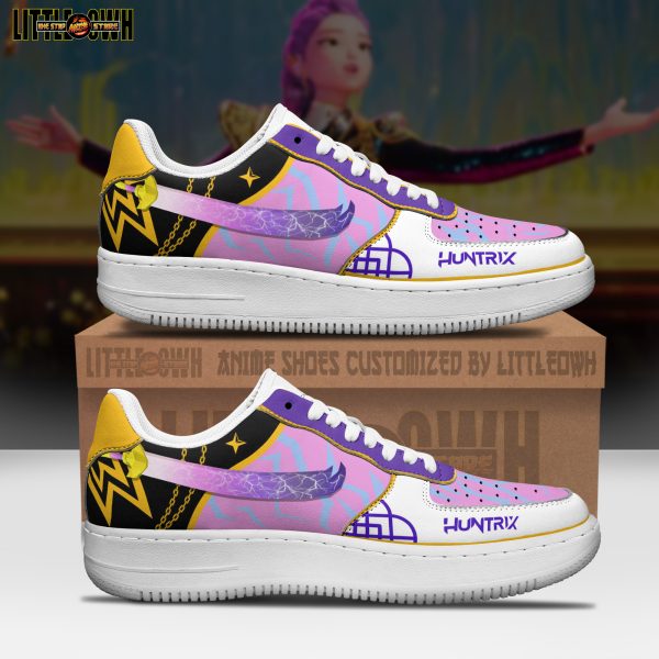Rumi Huntrix Anime AF1 Shoes Kpop Demon Hunters Custom Sneakers