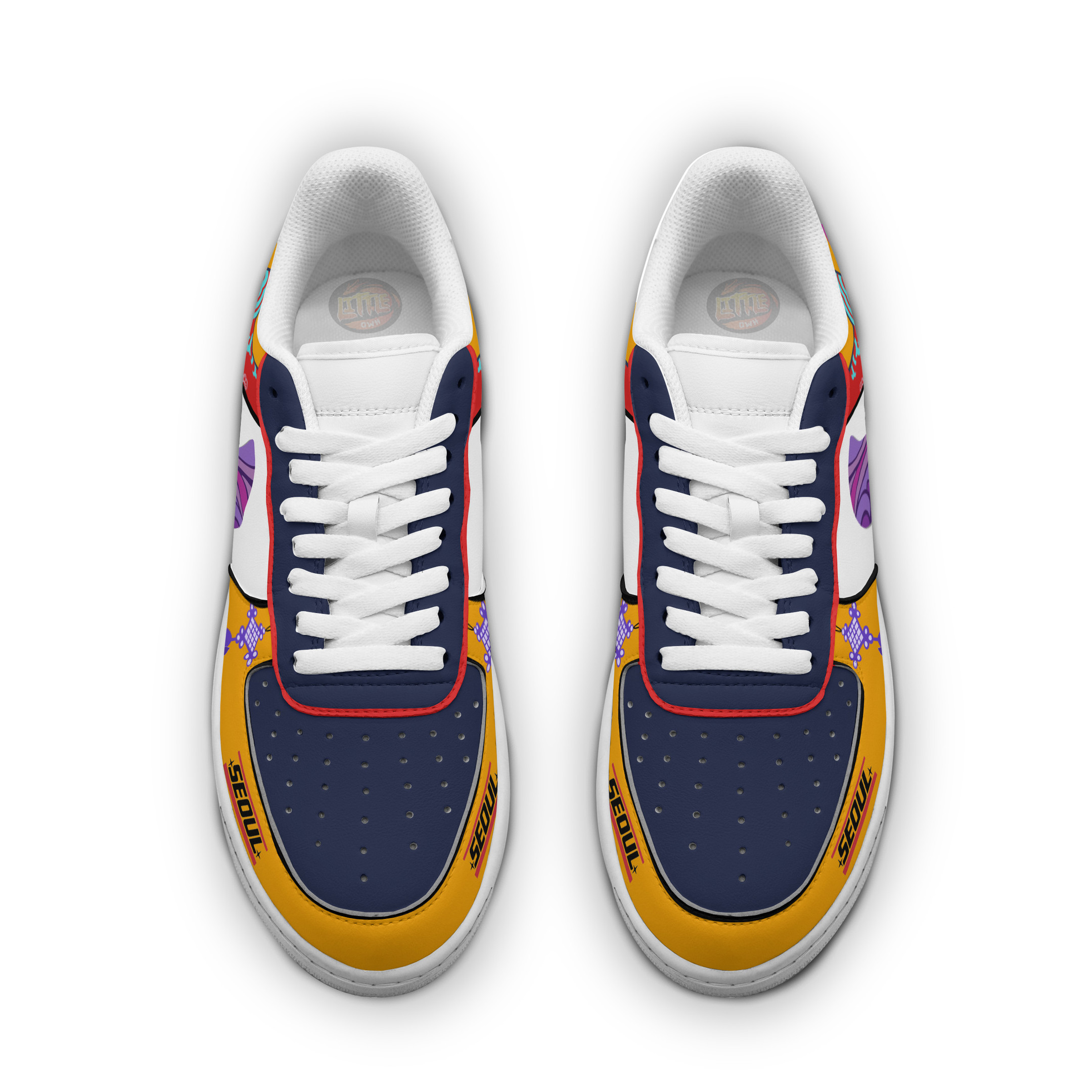 Rumi Kpop Demon Hunters AF1 Custom Shoes 3 Rumi Kpop Demon Hunters AF1 Custom Shoes - Image 3