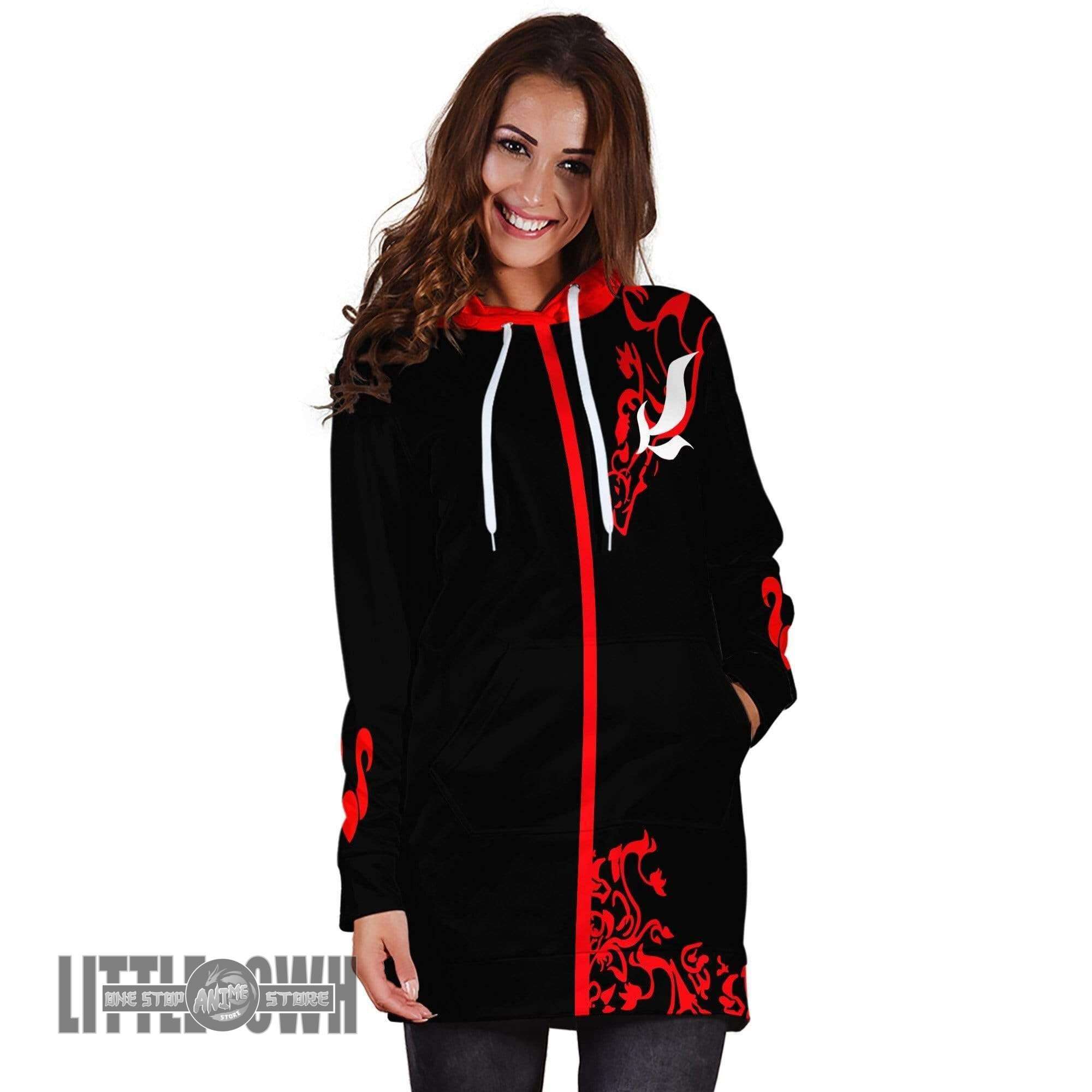 RWBY Adam Taurus Anime Cosplay Costume Uniform Women Hoodies Dress