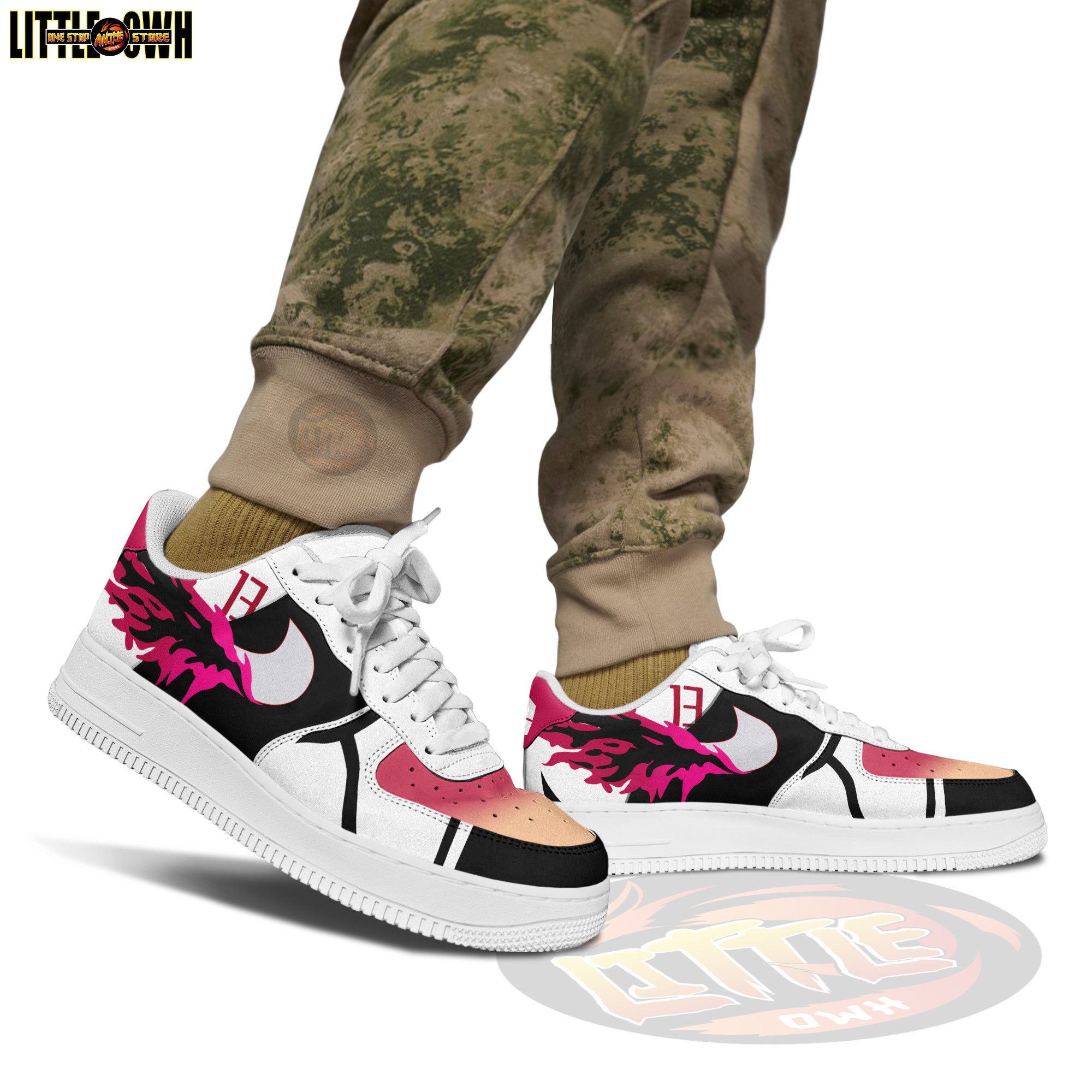 Ryusei Shidou Anime Sneakers - Custom Blue Lock AF1 Shoes 4 Ryusei Shidou Anime Sneakers - Custom Blue Lock AF1 Shoes - Image 4