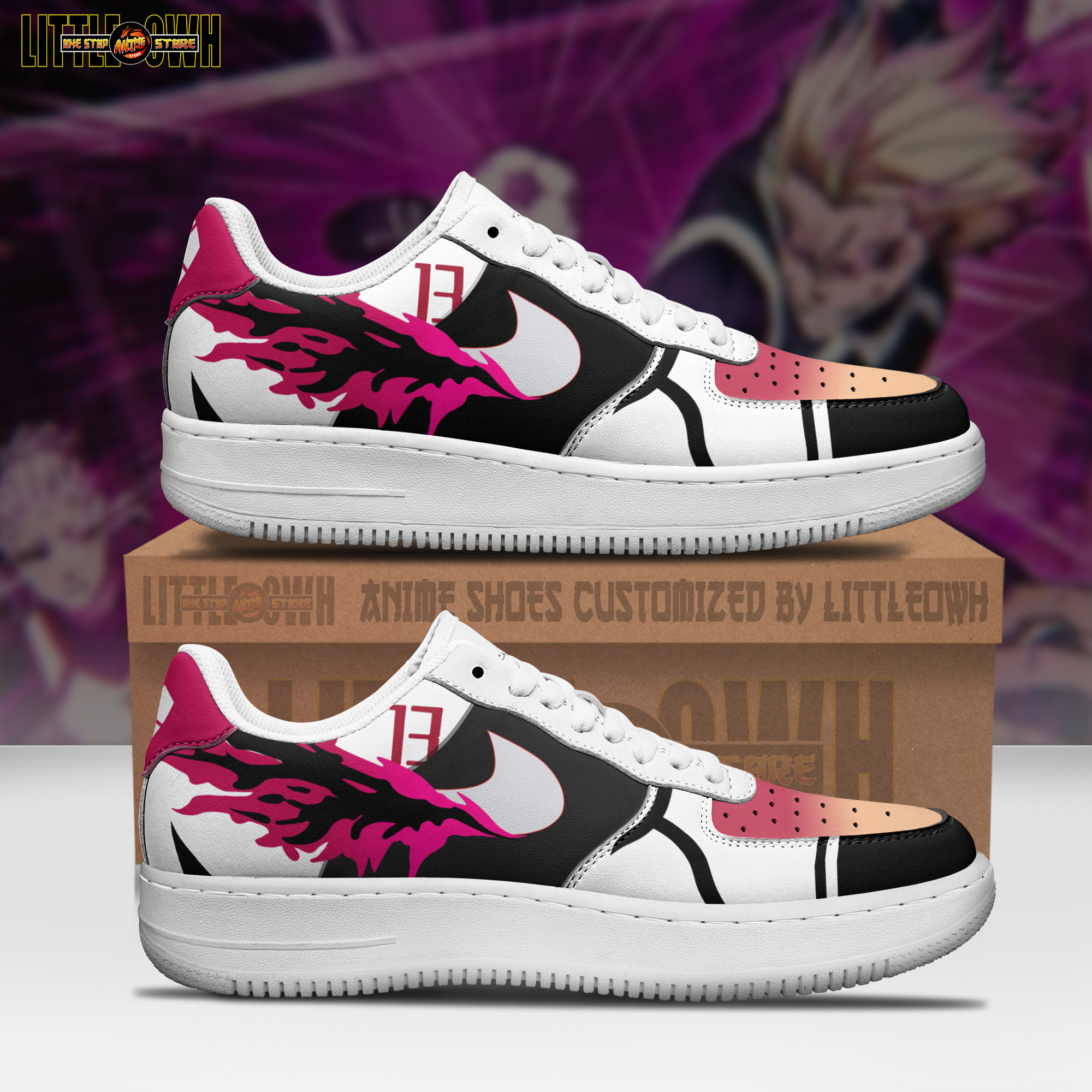 Ryusei Shidou Anime Sneakers - Custom Blue Lock AF1 Shoes 1 Ryusei Shidou Anime Sneakers - Custom Blue Lock AF1 Shoes